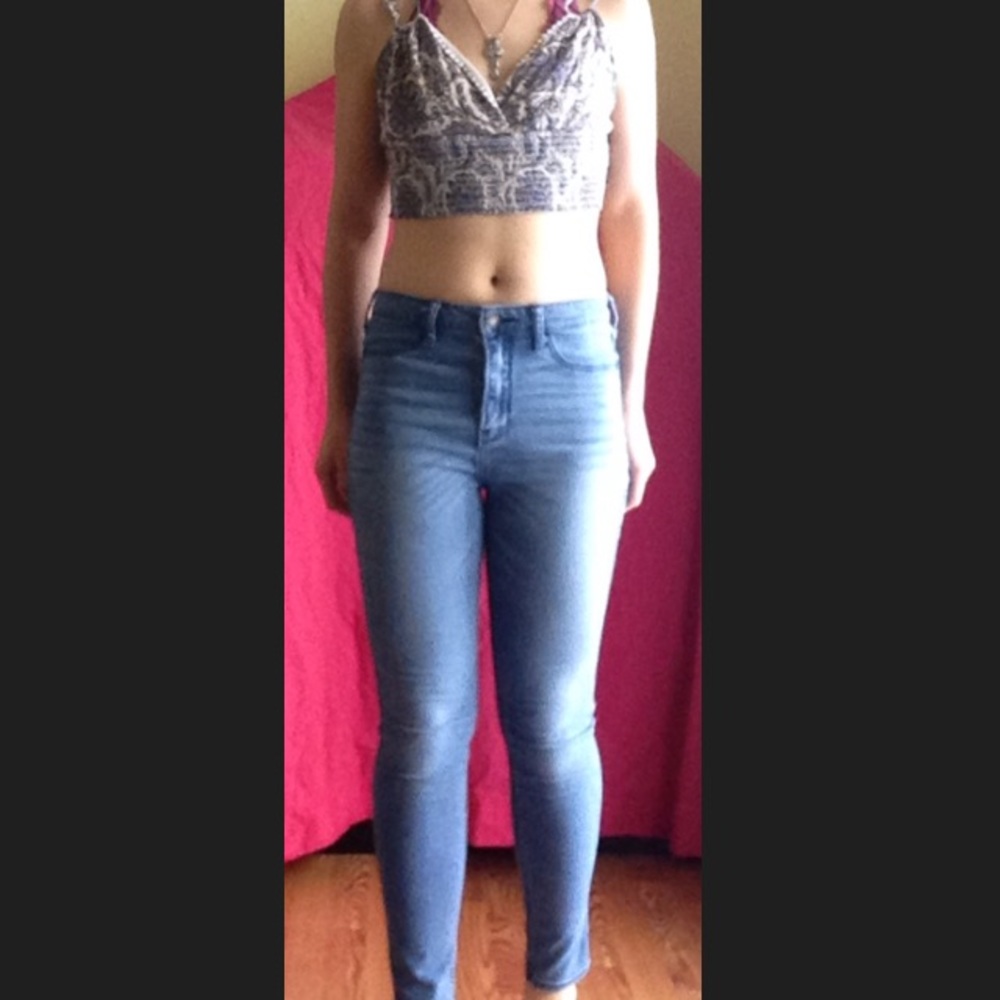 Hollister High Rise Jeggings Size 3